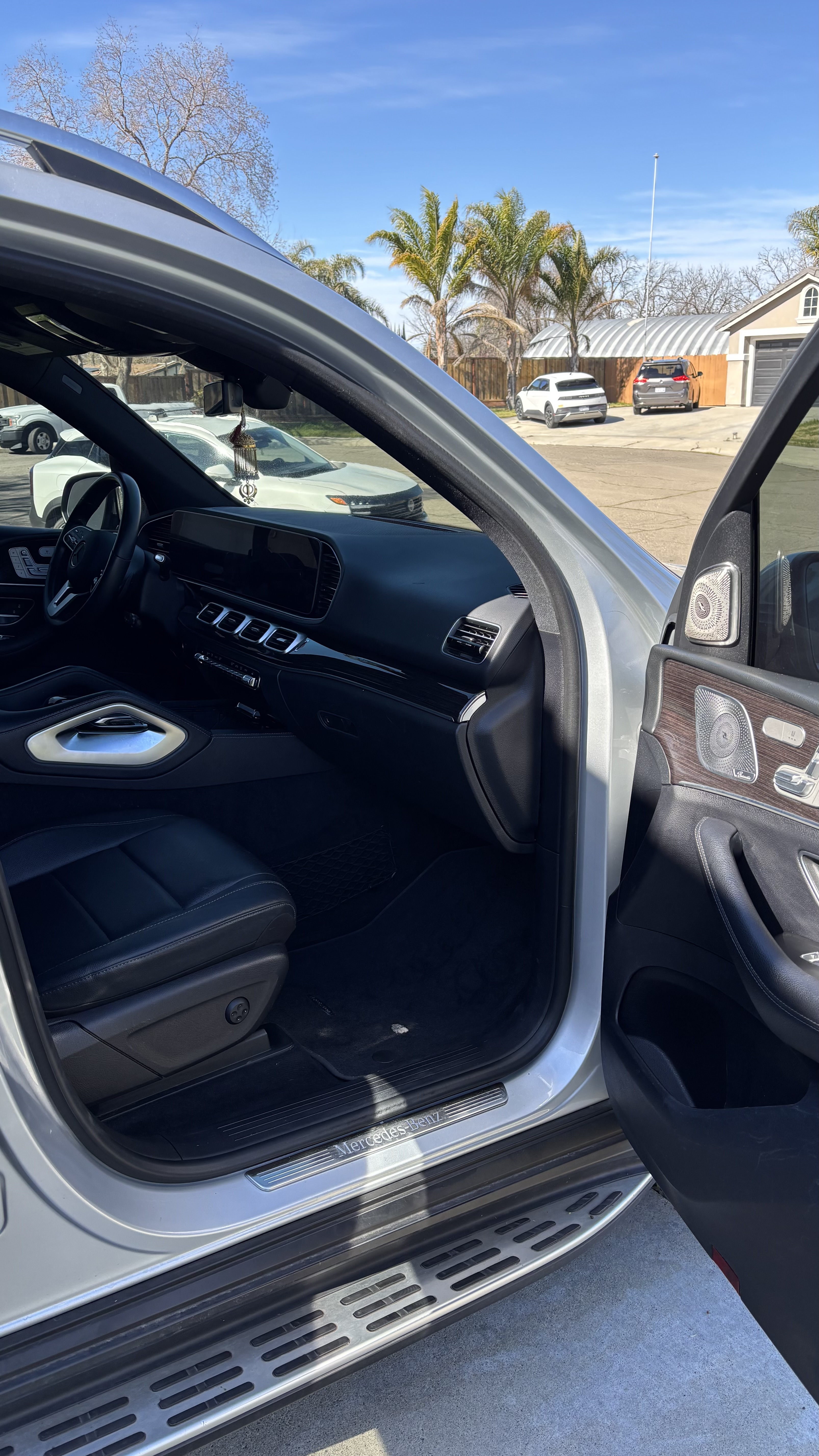 Mercedes-Benz GLE interior detailed by Singh Detailing