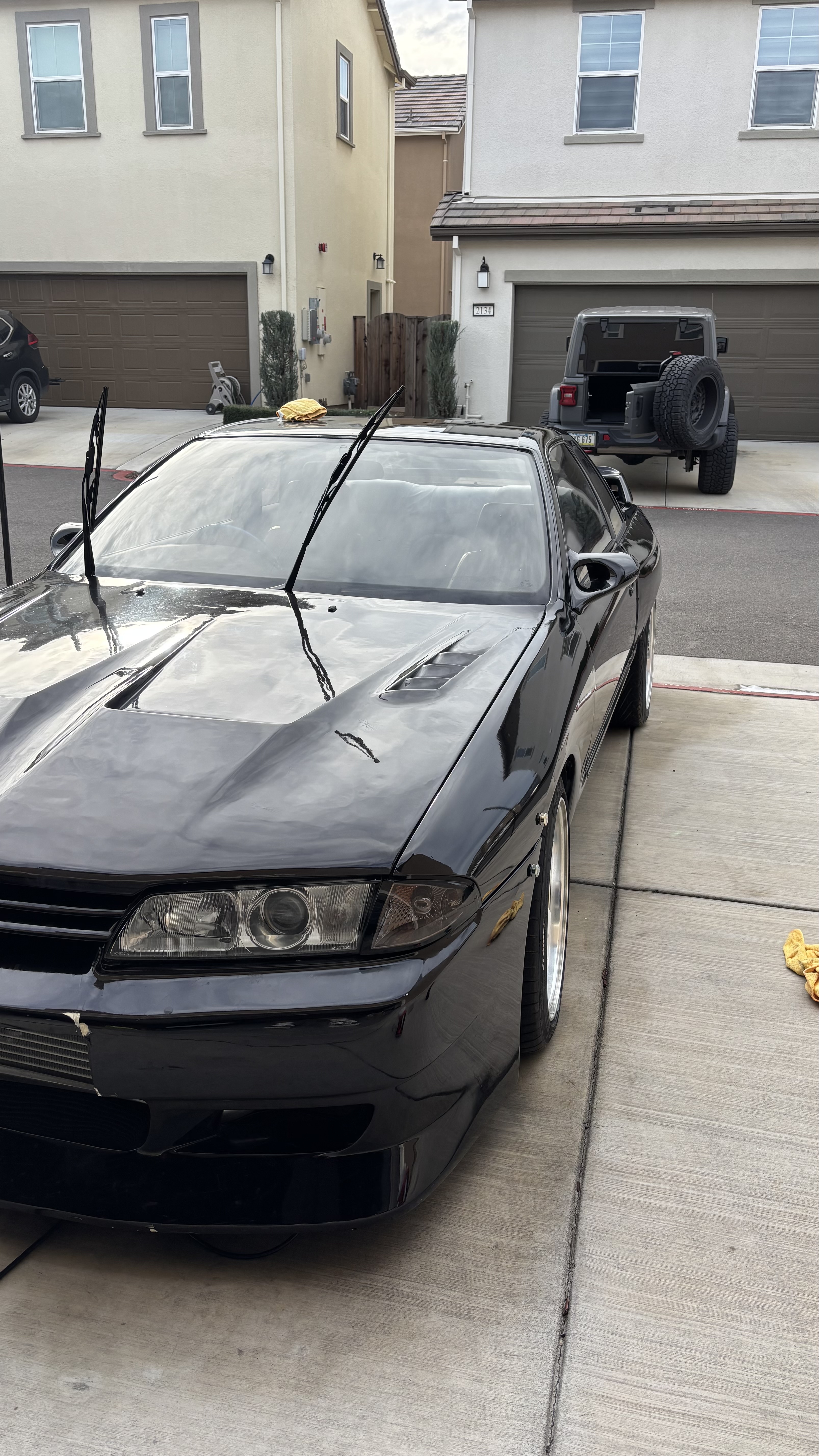 Nissan Skyline R32 front detail